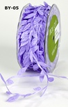 Лента LEAVES, цвет LAVENDER, 90см  (дина листика 12 мм)