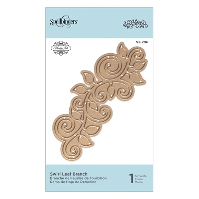 Нож для вырубки от Spellbinders - Swirl Leaf Branch