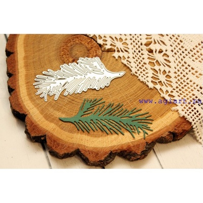 Нож для вырубки от AgiArt - Веточка сосны