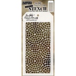 Маска Tim Holtz - Stampers Annon LayeRed Stencil 4.125"X8.5" - Mosaic - Мозаїка