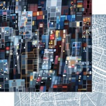 Бумага для скрапбукинга от Артелье - Они большого города, 30,5х30,5 см