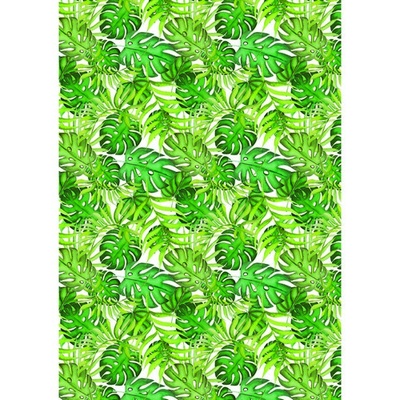 Оверлей Green wild tropics 21x29,7 см, ТМ Фабрика Декору