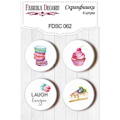 Набор скрапфишек Фабрика Декору из 4 шт FDSC062