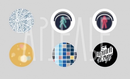 Набір фішок з металу від Артельє - GOрод Goворит, 6 шт