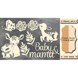 Набір чіпбордів TM Fabrika Dekoru FDCH - 200, колір молочний, крафт