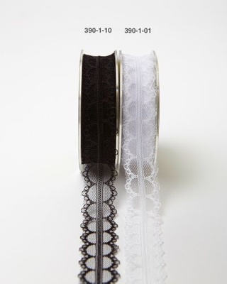 Lace Ribbon, ширина 2,5см, 90 см, колір білий