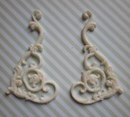 Гнучкі пластикові фігурки - Завитки, 2 шт., 2,5x4,5см