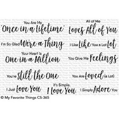 Акриловий штамп My Favorite Things - Sweet Nothings