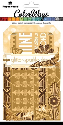 Набір висічок від Paper House - Gatsby Accent Pack