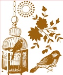 Акриловые штампы от компании Prima - Melody