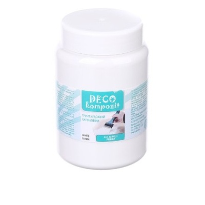 Грунт художественный акриловый белый DECO Kompozit, 400 мл