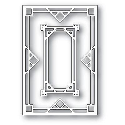 Ніж для вирубки від Poppystamps - Deco Cecil Frame