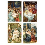 Двусторонний лист с картинками от Galeria Papieru, 5х30см, Рождество 4, 1 шт.