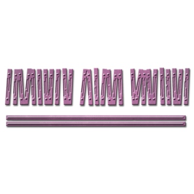 Ножі від Spellbinders — Wooden Fence - Дерев’яний паркан