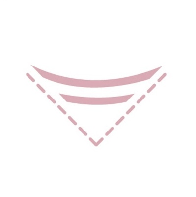 Дірокол кутовий (прорізи для фото) 2.5 напівмісяць, TM dpCraft (Dalprint)