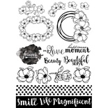 Оверлей - Фабрика Декору - Magnolia-sky, розмір 20 х 30см