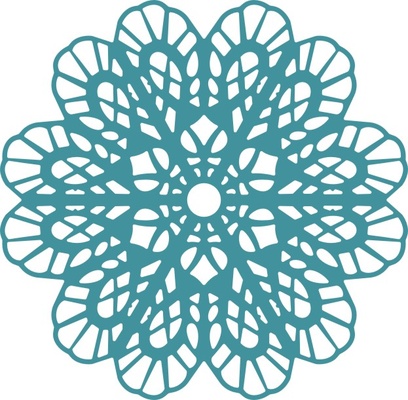 Лезвие Italian Flourish Doily от Cheery Lynn Designs