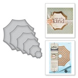 Нож для вырубки от Spellbinders - Stacey Caron - Renaissance Jubilee - Scalloped Label 46