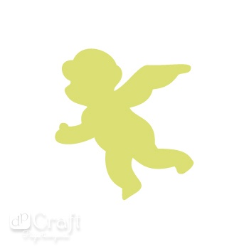Дірокол фігурний 5см АНГЕЛ, TM dpCraft (Dalprint)