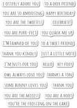 Штампы от Poppystamps - Whittle Sayings clear stamp set