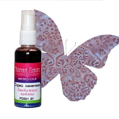 Краска-спрей Фабрика Декора - Спрей хамелеон - Винтажная патина, 50 мл