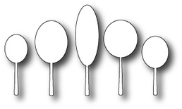 Ніж для вирубки від Memory Box - Dies - Cosenza Tree Border Background