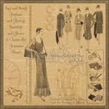 Аркуш скрап-паперу Graphic 45 - Feminine Heart, 30x30 см