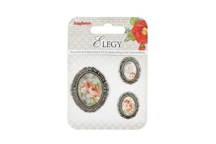 Набор декоративных элементов от Scrapberry's - Элегия