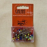 Булавки зі скляними головками, 0,6×30 мм