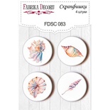 Набор скрапфишек Фабрика Декору из 4 шт FDSC 083