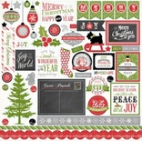 Наклейки от Echo Park - Tis the Season Element Stickers