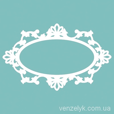 Чипборд від Вензелик - Рамка 71, розмір: 46x74 мм