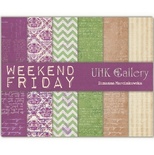 Набір двостороннього скрап-паперу UHK Gallery - Friday, 6 аркушів