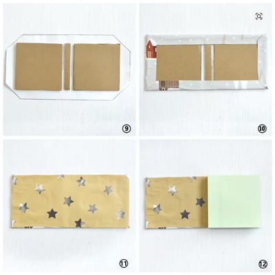 Повний набір для палітурки та скрапбукінгу (9 предметів), колір рожевий