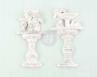 Набор гипсовых украшений от Prima - Фонтаны - Resin Garden Fountain Shabby Chic Treasures, 2 шт