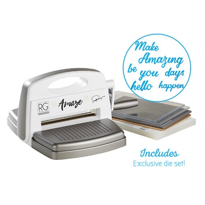 Машинка для вырубки и тиснения от Richard Garay - Amaze (+ ножи-надписи)