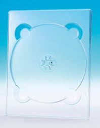 Трей для дисків, прозорий, прямокутний