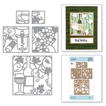 Нож для вырубки от Spellbinders - Wine Snippets