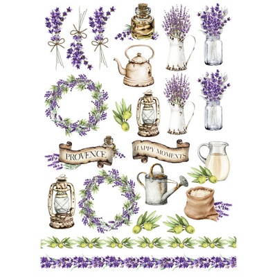 Оверлей Lavender Provence-1, ТМ Фабрика Декору