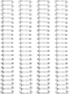 Пружинки для біндера - WR - Cinch - Wire Binders - Silver (1in), колір срібло, діаметр 2.54см, 4 шт.