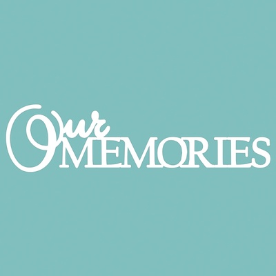 Чипборд от Вензелик - Our memories, размер: 100*26 мм