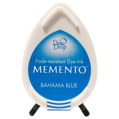Чорнило для штампінгу Tsukineko - Memento Dew Drops Bahama Blue
