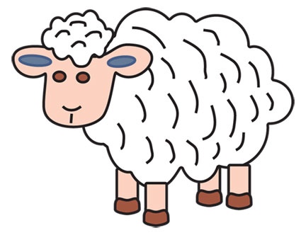 Ніж для вирубки Sheep від Cheery Lynn Designs