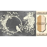 Чипборд Фабрика Декору - FDCH-066, цвет молочный, крафт