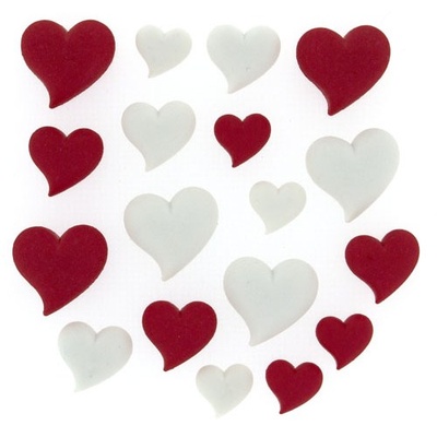 Набір декоративних ґудзиків Dress It Up - Lots of Love