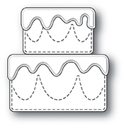 Ніж для вирубки від Poppystamps - Frosted Cake