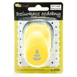 ДЫРОКОЛ ФИГУРНЫЙ 2,5СМ ЛИСТИК РОЗЫ, TM dpCraft (Dalprint)