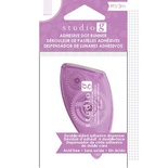 Двусторонний скотч в диспенсере Studio G, цвет диспенсера розовый, нанесение точками