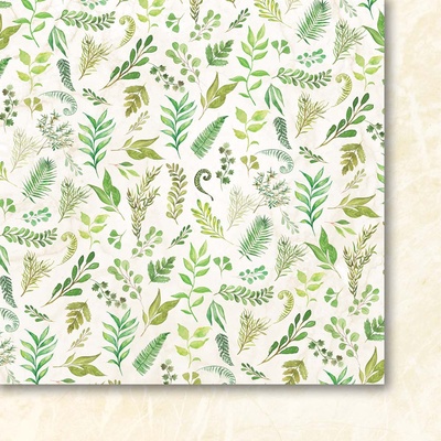 Лист двусторонней скрапбумаги от Galeria Papieru - Лесные мечты 02, 30,5х30,5 см