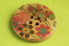Пуговицы с рисунком, 1 шт